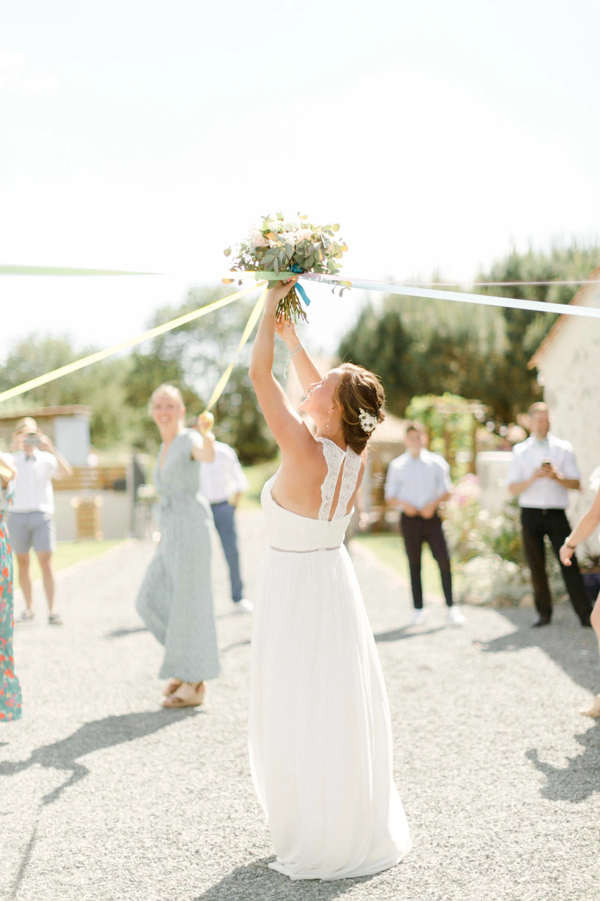 robe événement bonheur beige gris